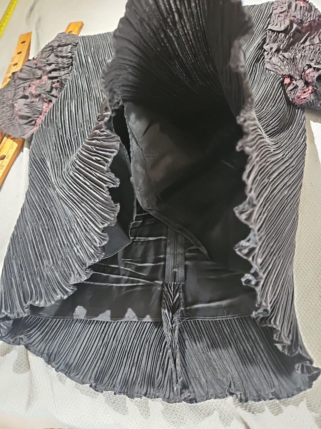Katherine Lindsay by Matthew Shirt Womens XL Shear Black Whimsigoth Fairy Grunge