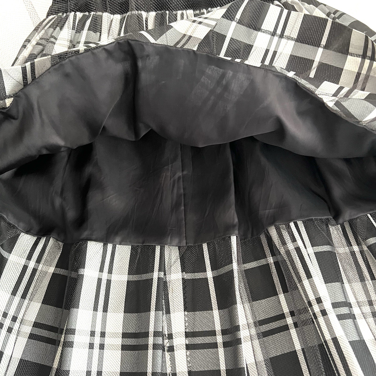 VTG 80’s ACT 1 New York Black Velvet & Taffeta Dress Satin Back Bow Sz 9-10 USA