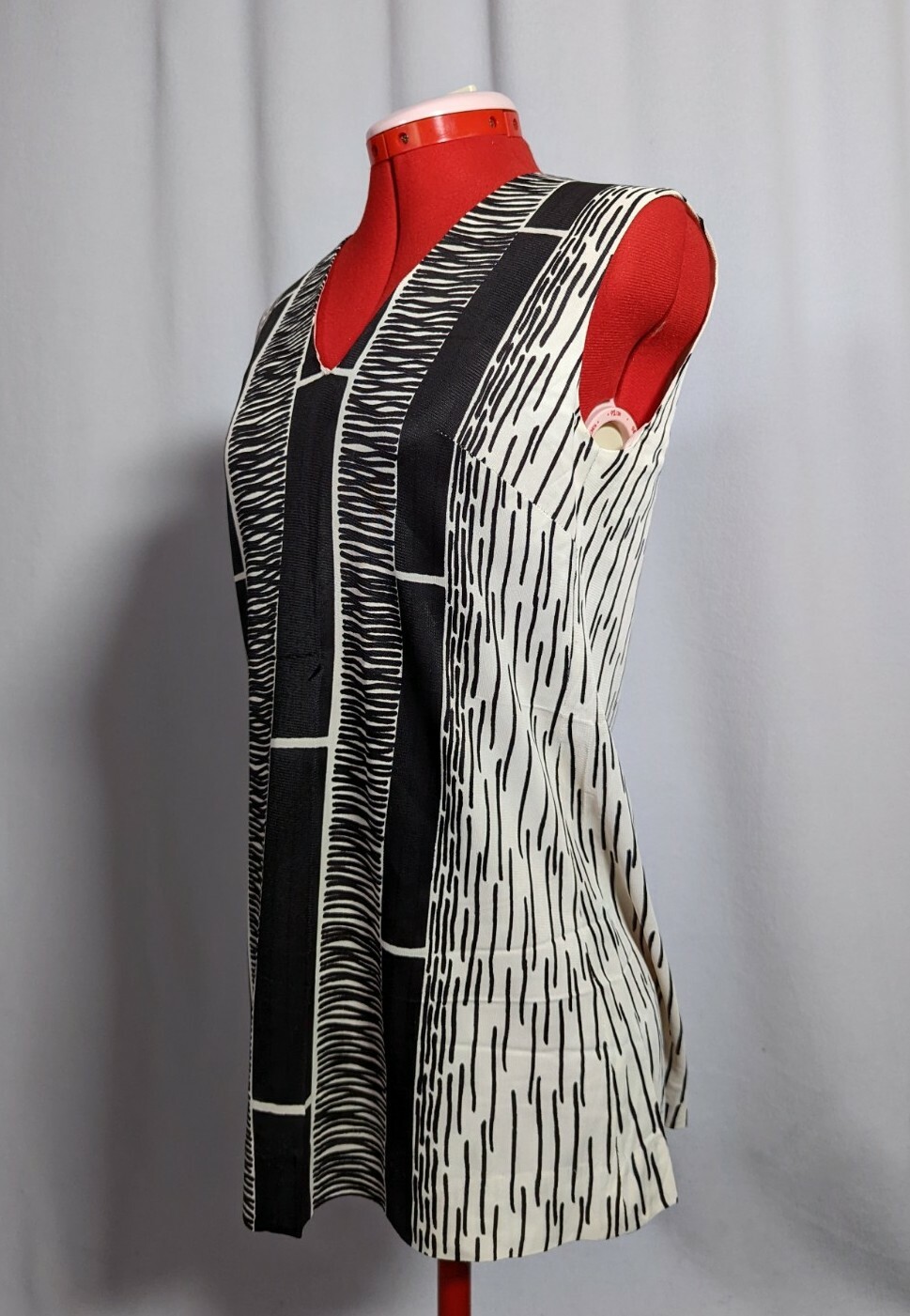 Alex Colman California Vintage 60s Mod Squiggle Abstract Hippie Print