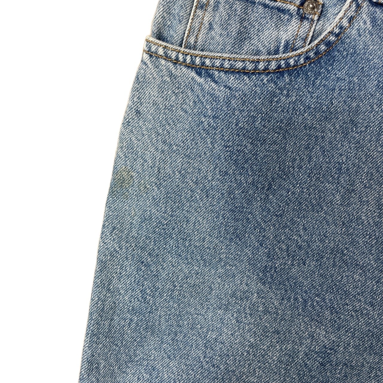 Calvin Klein Jeans Womens Size 12 Stone washed High Rise Cuffed 90s Denim Shorts