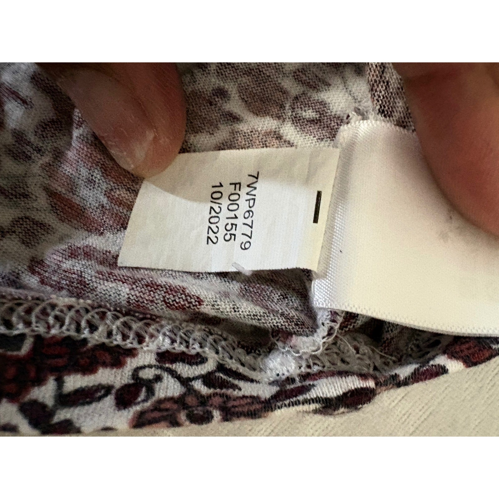 Lucky Brand Y2K Boho Fairycore Floral Puff Sleeve Top Cottagecore Indie Sleaze