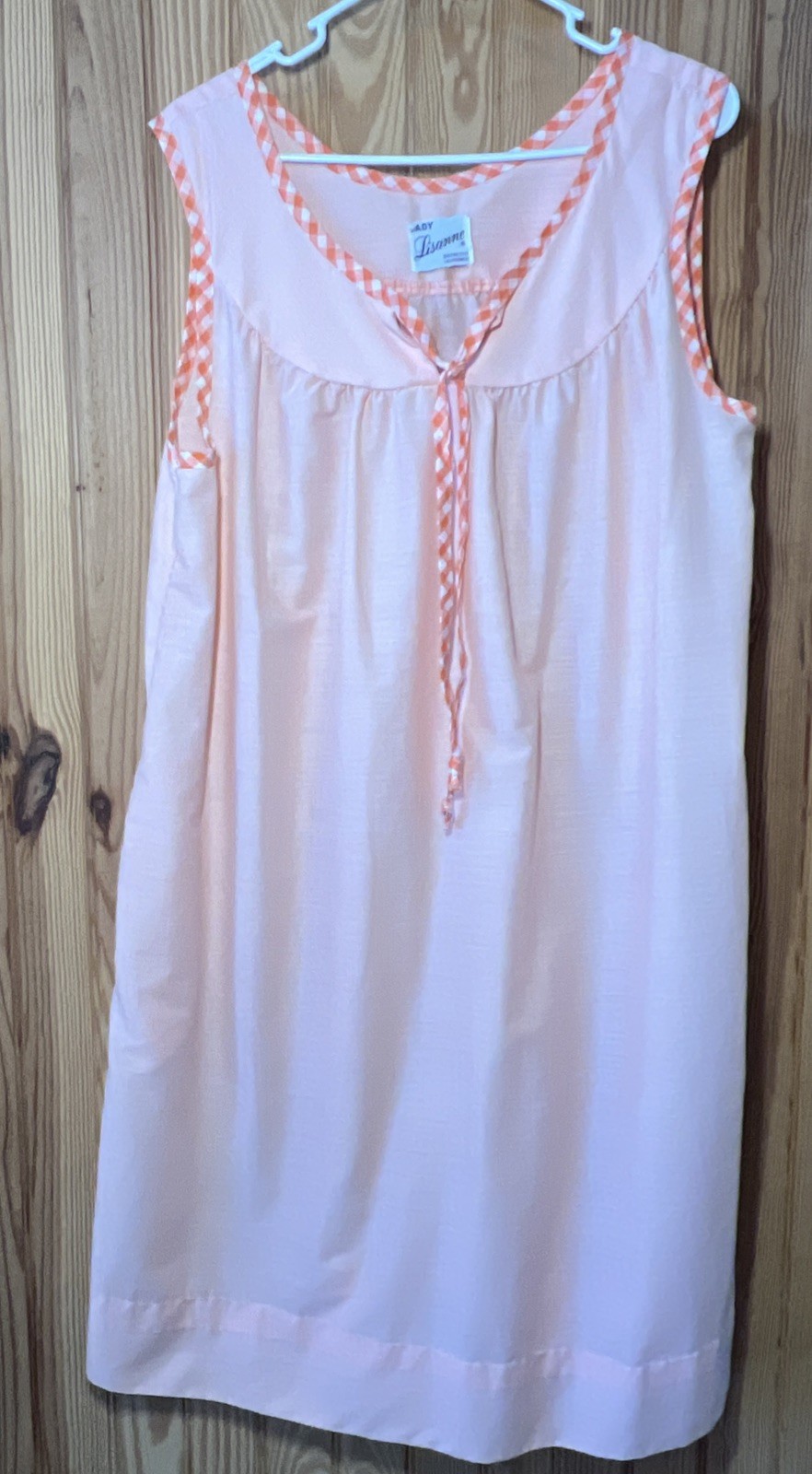 Lady Lisanne Distinctive Loungewear House Dress Orang peach