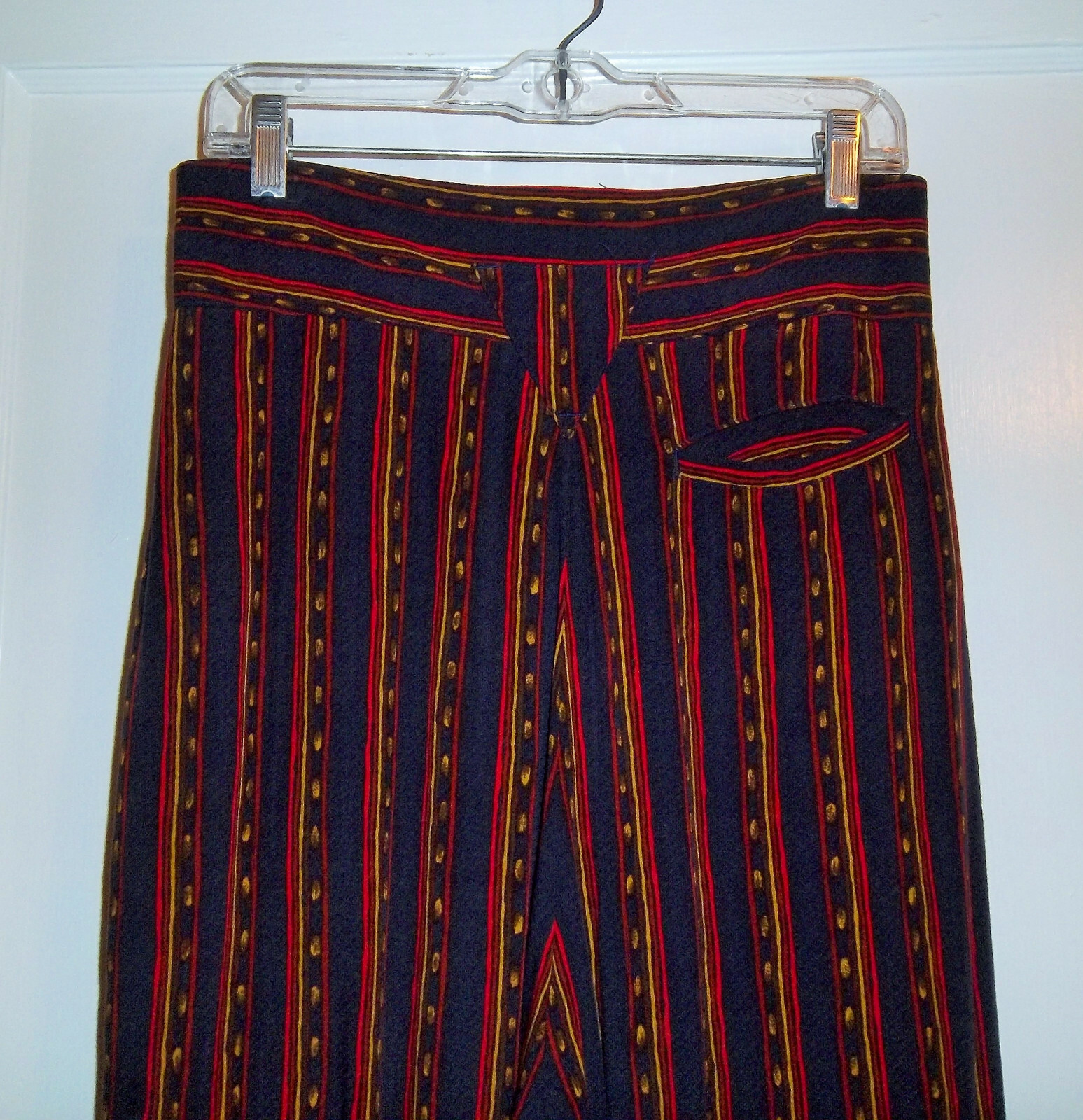 Vintage 80s OUTBACK RED Pants Size 10 31×31 High Waist LIMITED EXPRESS Rayon EUC