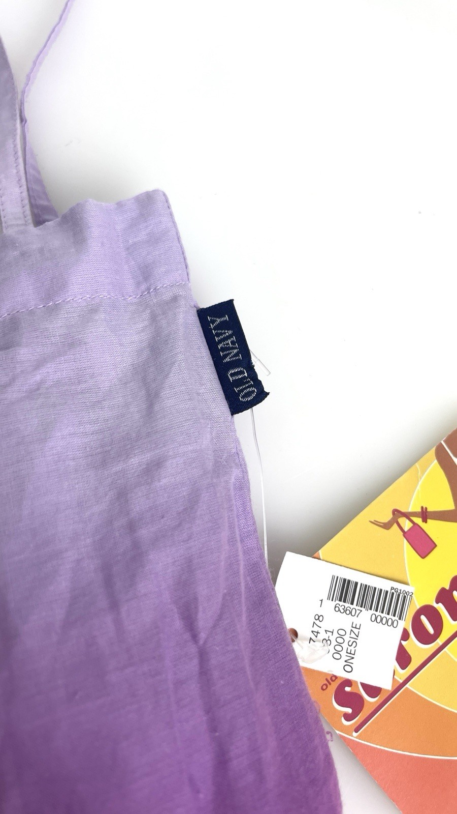 RARE 90s Y2K OLD NAVY 100% Cotton Classic Sarong Beach Cover Up w Matching Bag