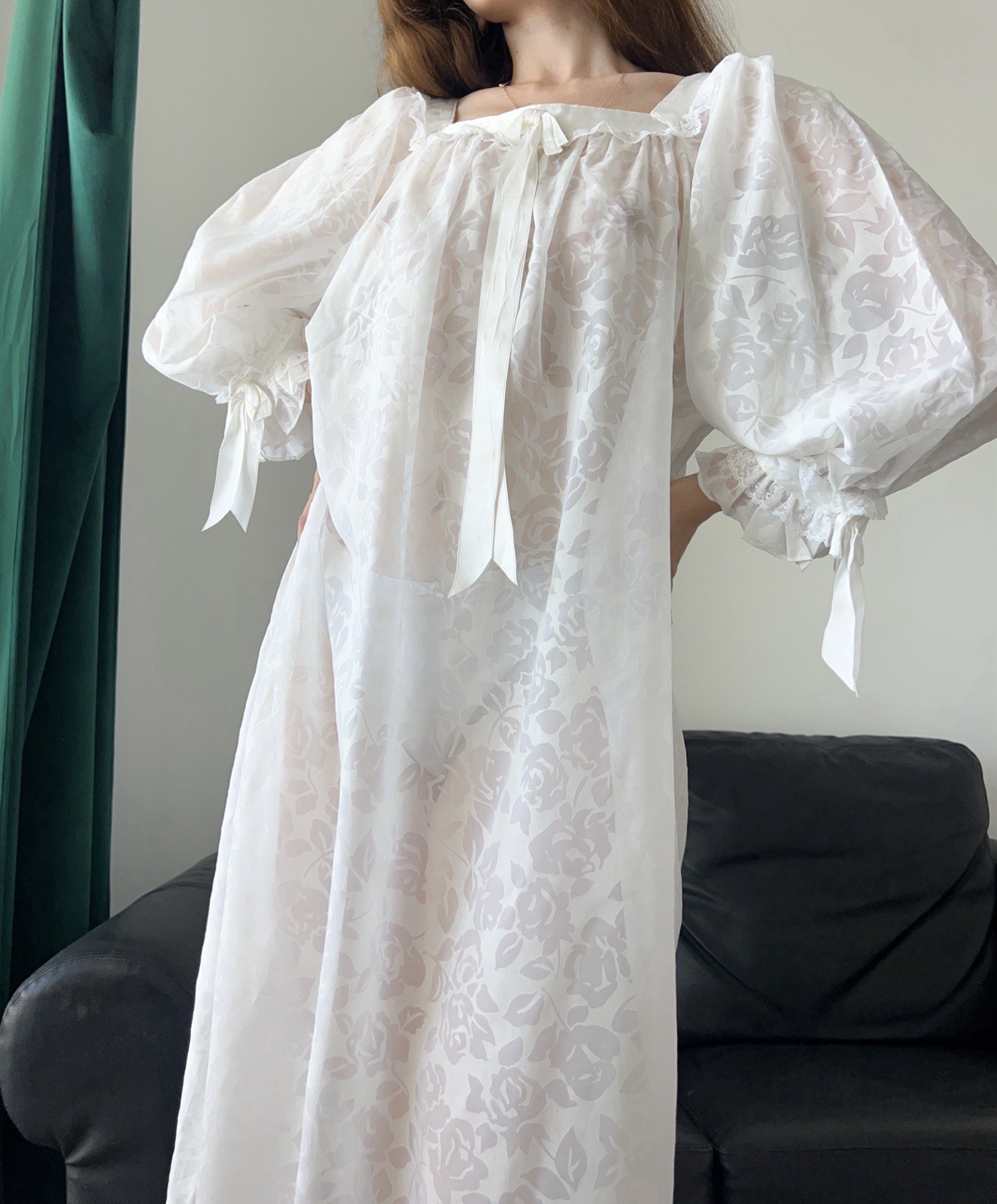 Yves Saint Laurent Vintage 80s 90s Sleep Dress, Lingerie