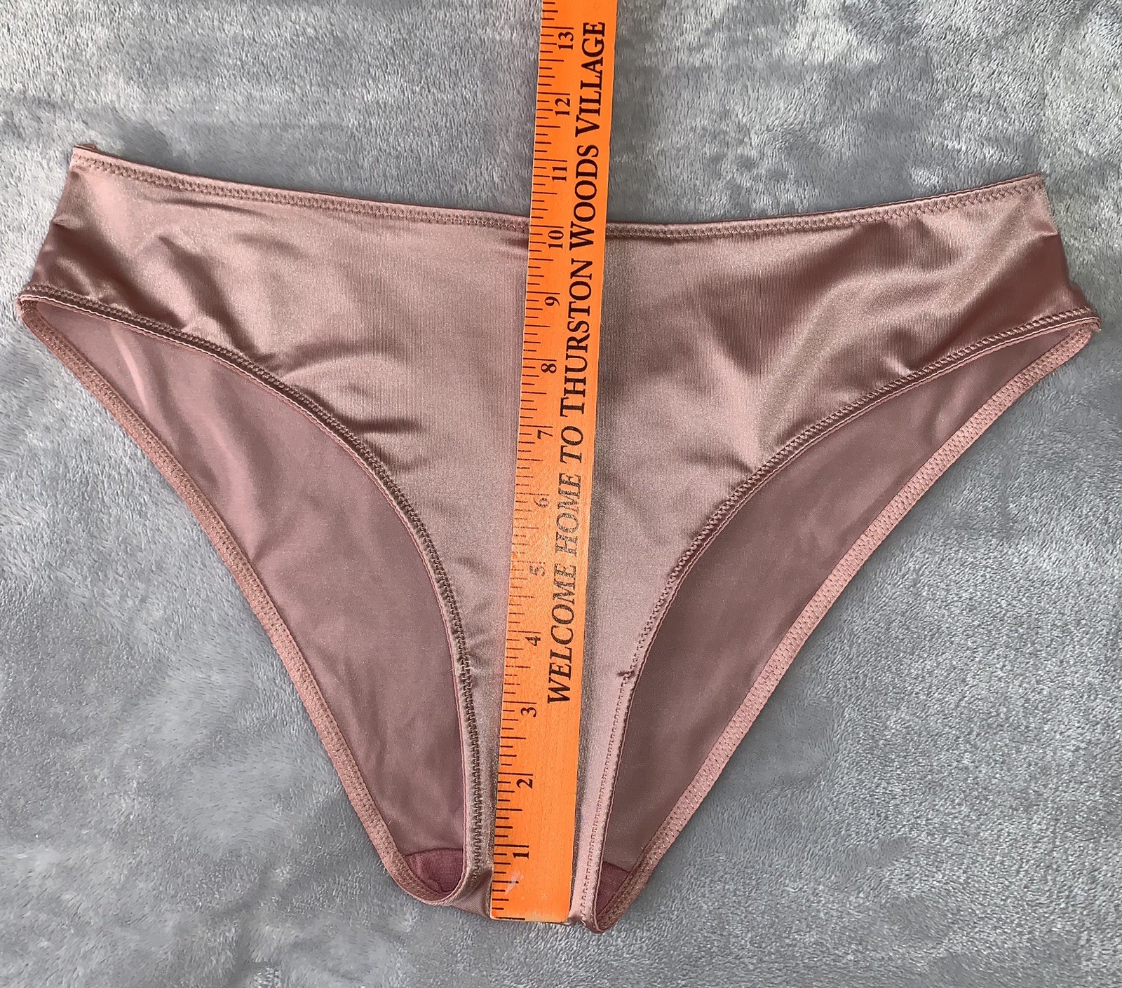 NEW Glossy Secret Stretch Satin XL 8 Classic Bikini Panties SILKY!! 2nd Skin