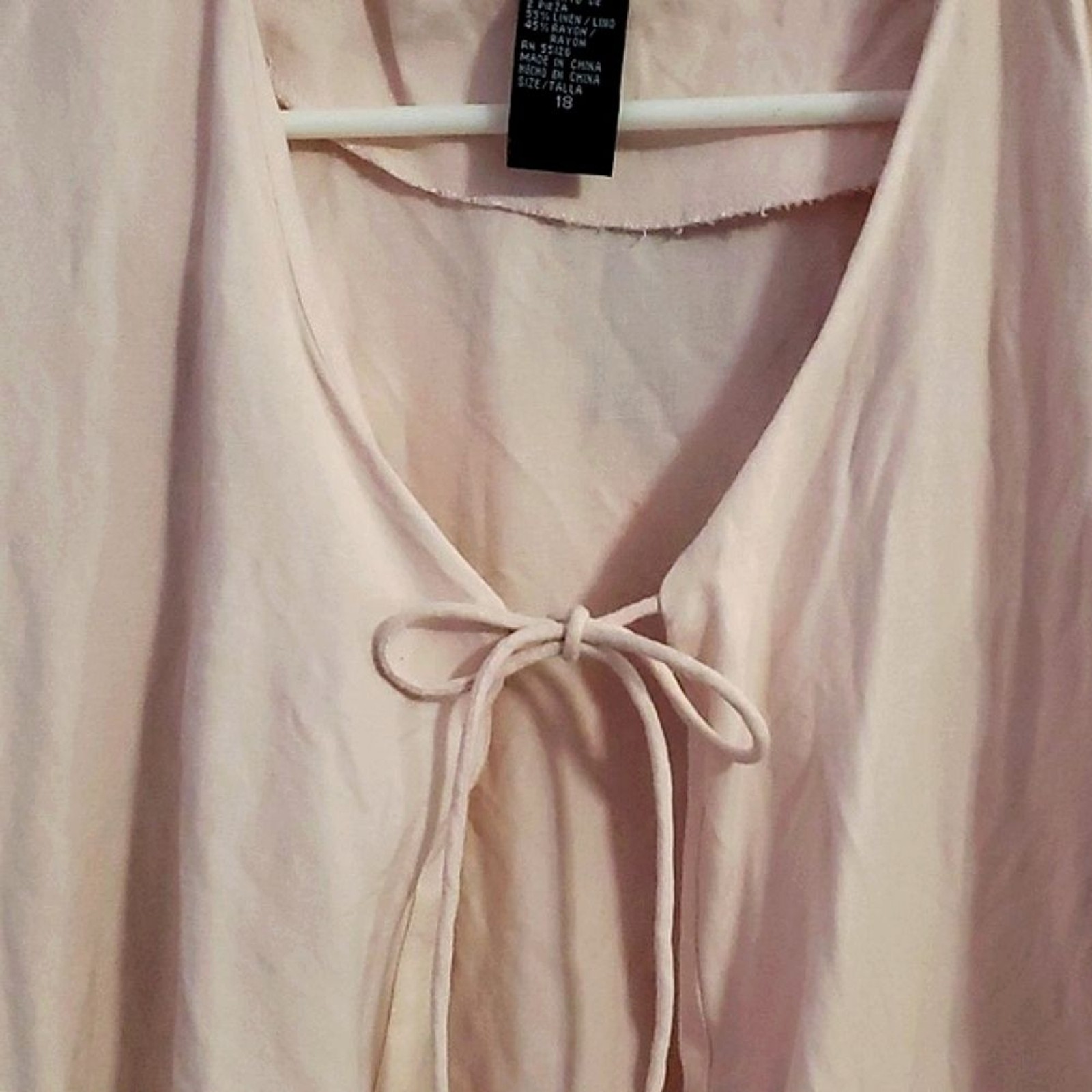 Vintage Positive Attitude Blush Pink 2 Piece Wedding Elegant Shift Maxi Dress 18