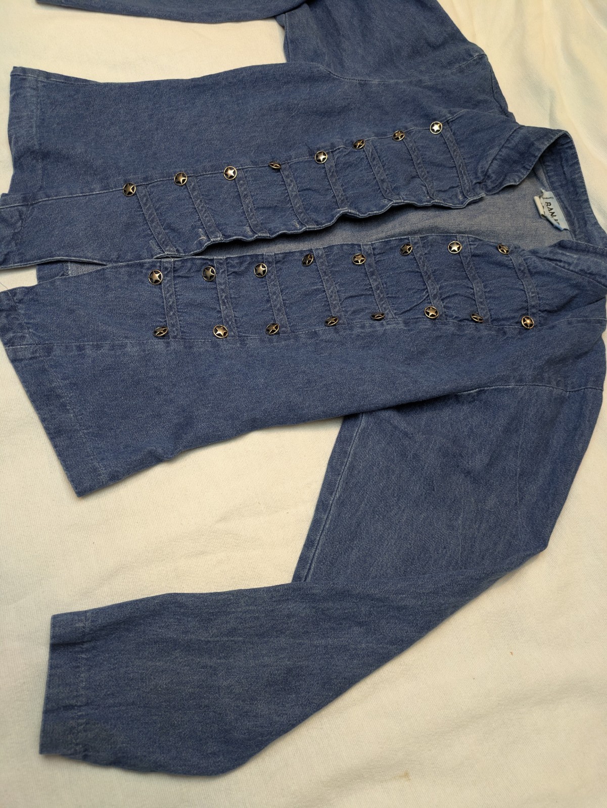 Vintage BANJO Western Shirt Long Sleeve Women’s Size Small Texas Star Buttons