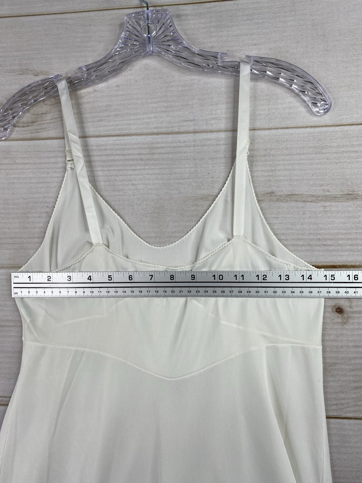 Vintage Sears The Doesn’t Slip Dress Womens 36 Lace Lingerie USA Sissy Midge