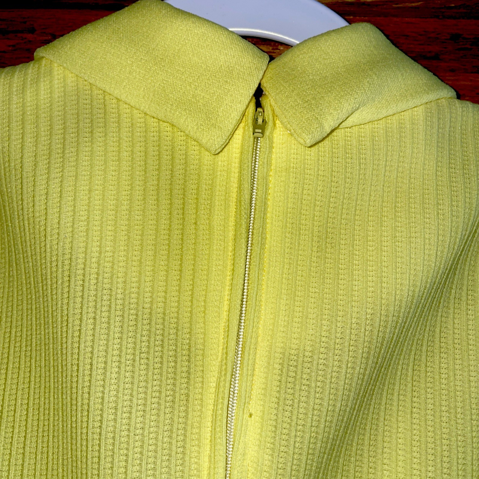 Vintage Jerrie Laurie Yellow Belted Maxie Dress Women’s Size 8 Sleeveless, USA