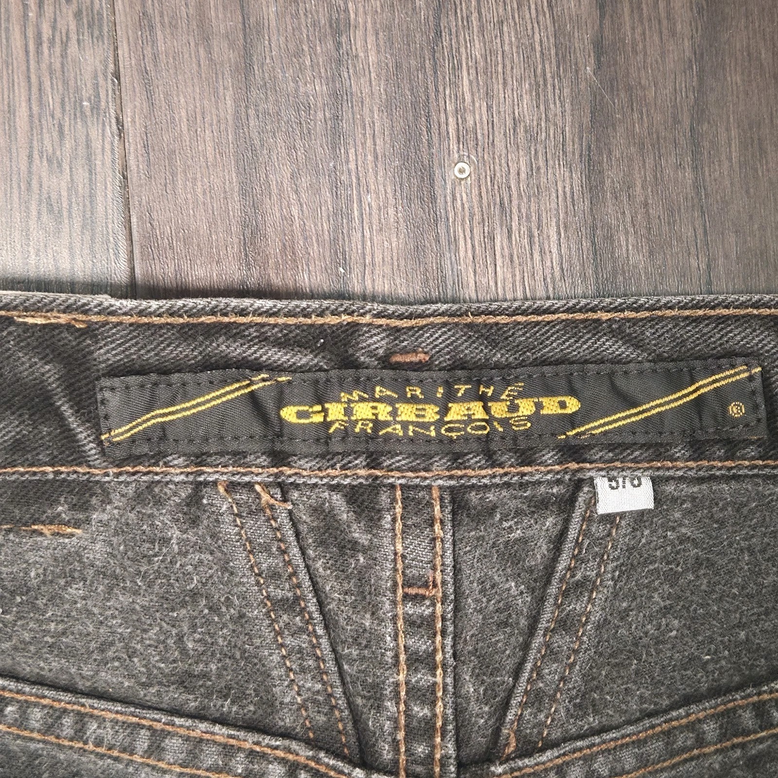 VTG 90s Marithe Francois Girbaud Jean Shorts Womens 5/6 (25×10) Streetwear Jorts