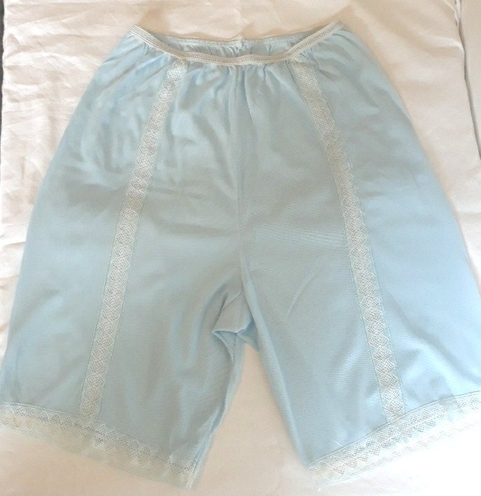 Vintage Gaymode Pettipants Under Shorts Gaymode Semi Sheer Powder Blue Size S