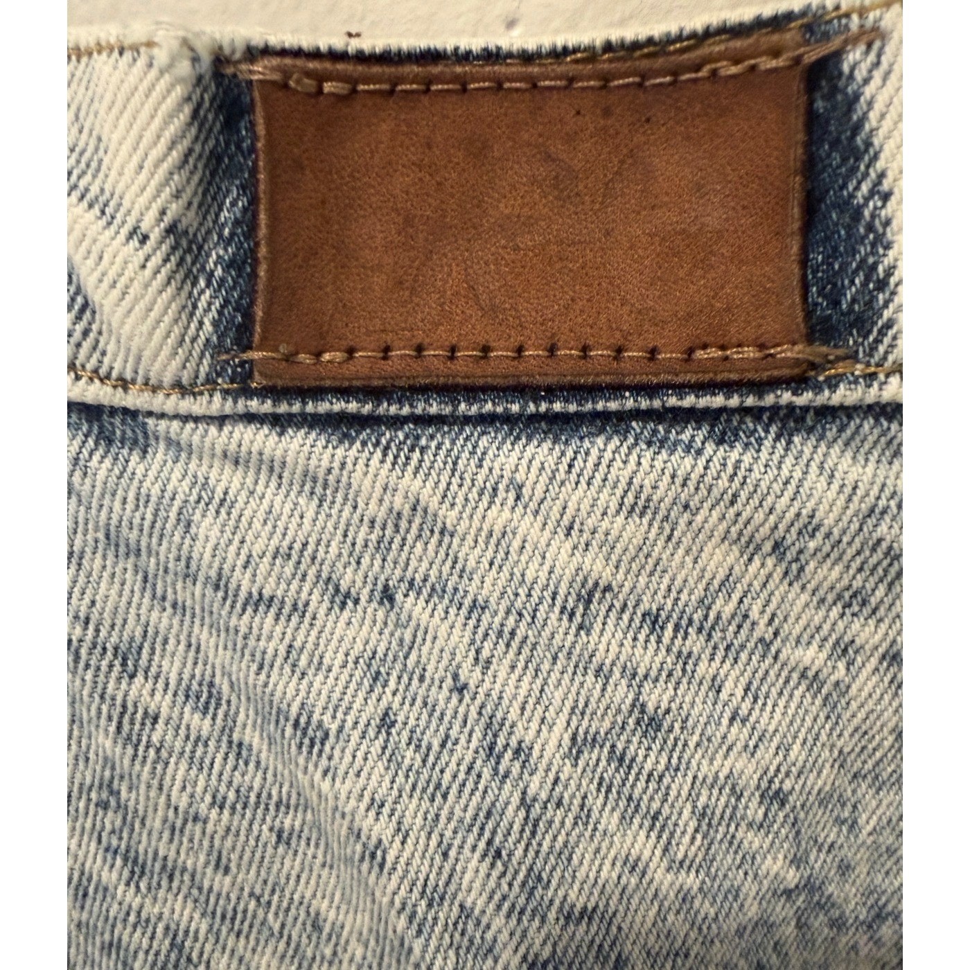 Vintage 80s Lee Acid Wash Pleated High Rise Tapered Jeans