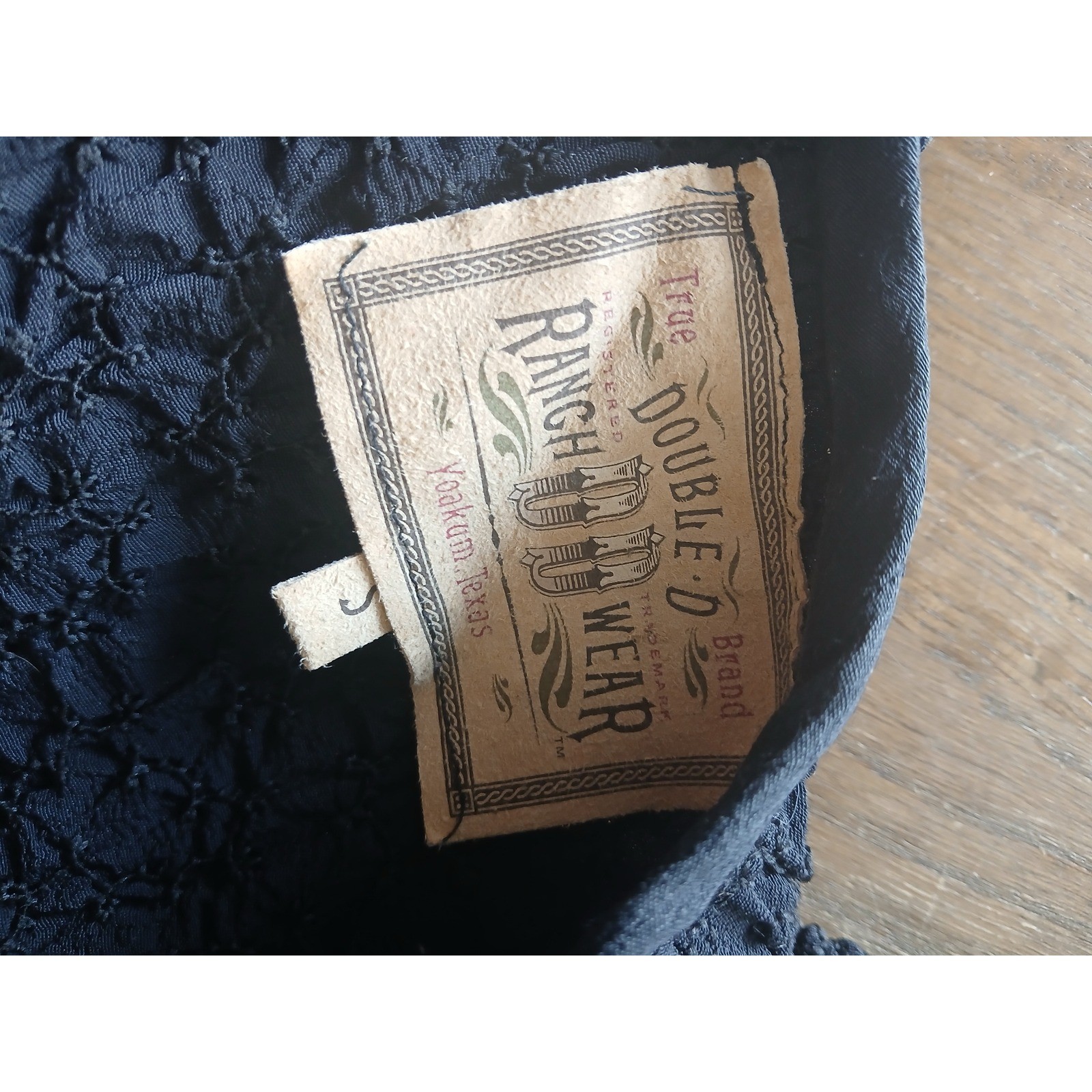 Vtg Double D ranch wear button up sweater padded shoulder small tree textured