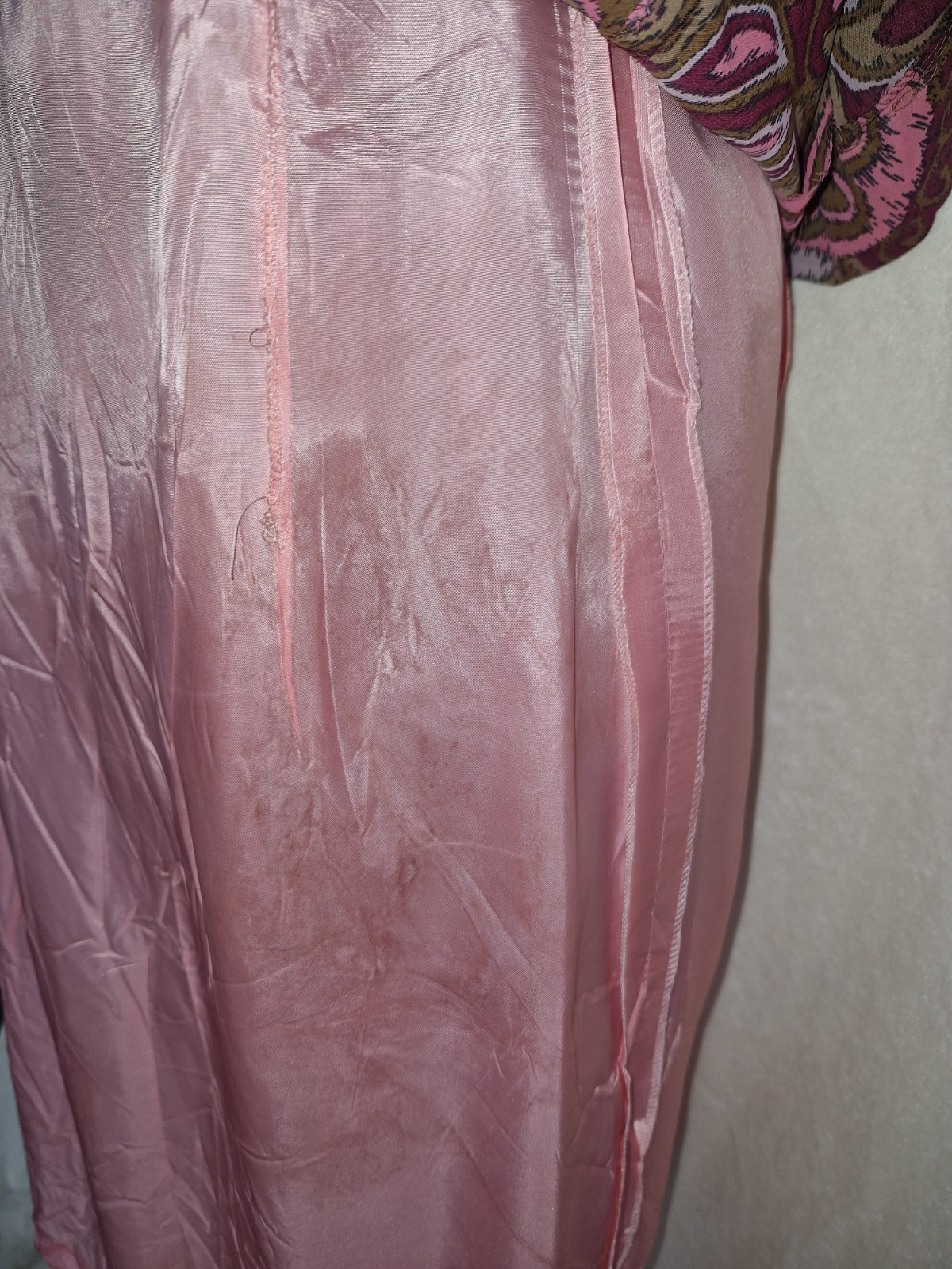 lucie linden dress vintage apron size 38-40 original 70s dress