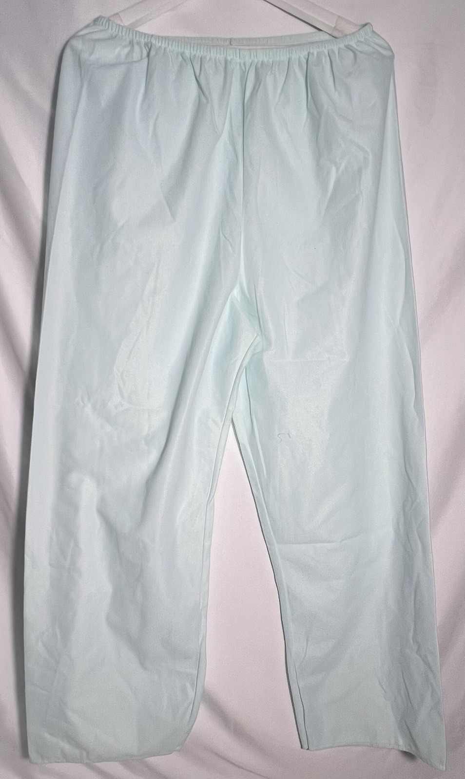 Vintage Stardust 2 Piece Pajama Set Med Aquamarine Nylon Romantic