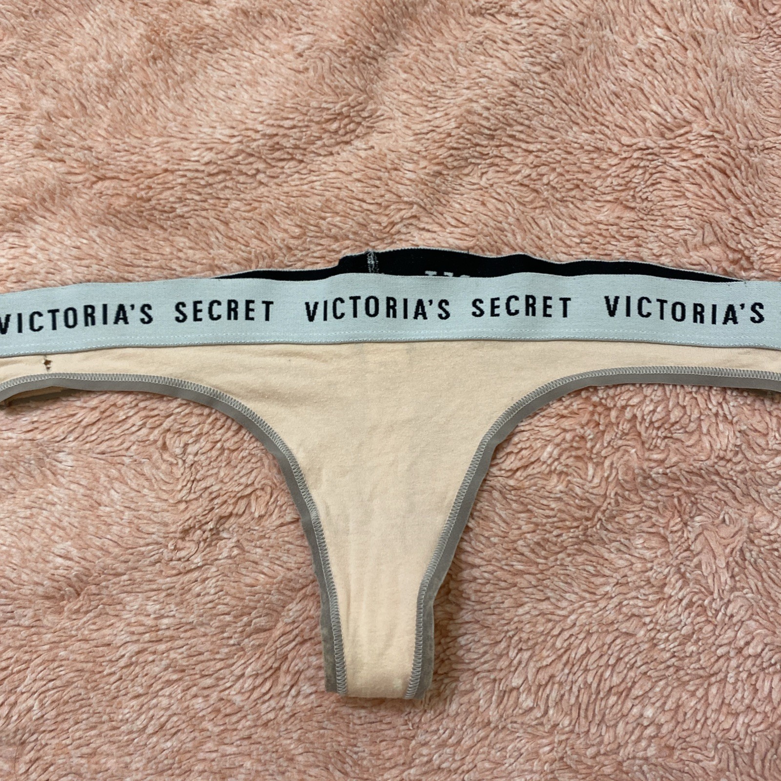 Vintage PINk/ Victoria’S Secrets Thong/string PANTIES#4432