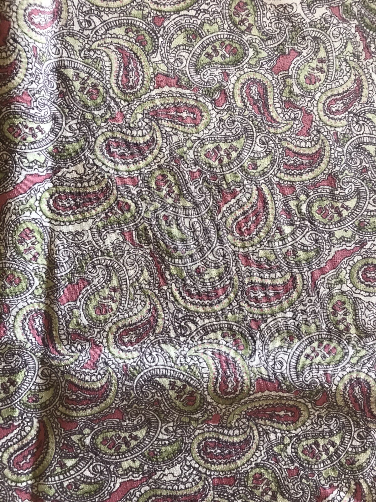 vtg 90’s pink & green paisley skirt eye candy simple classic 90s look boho