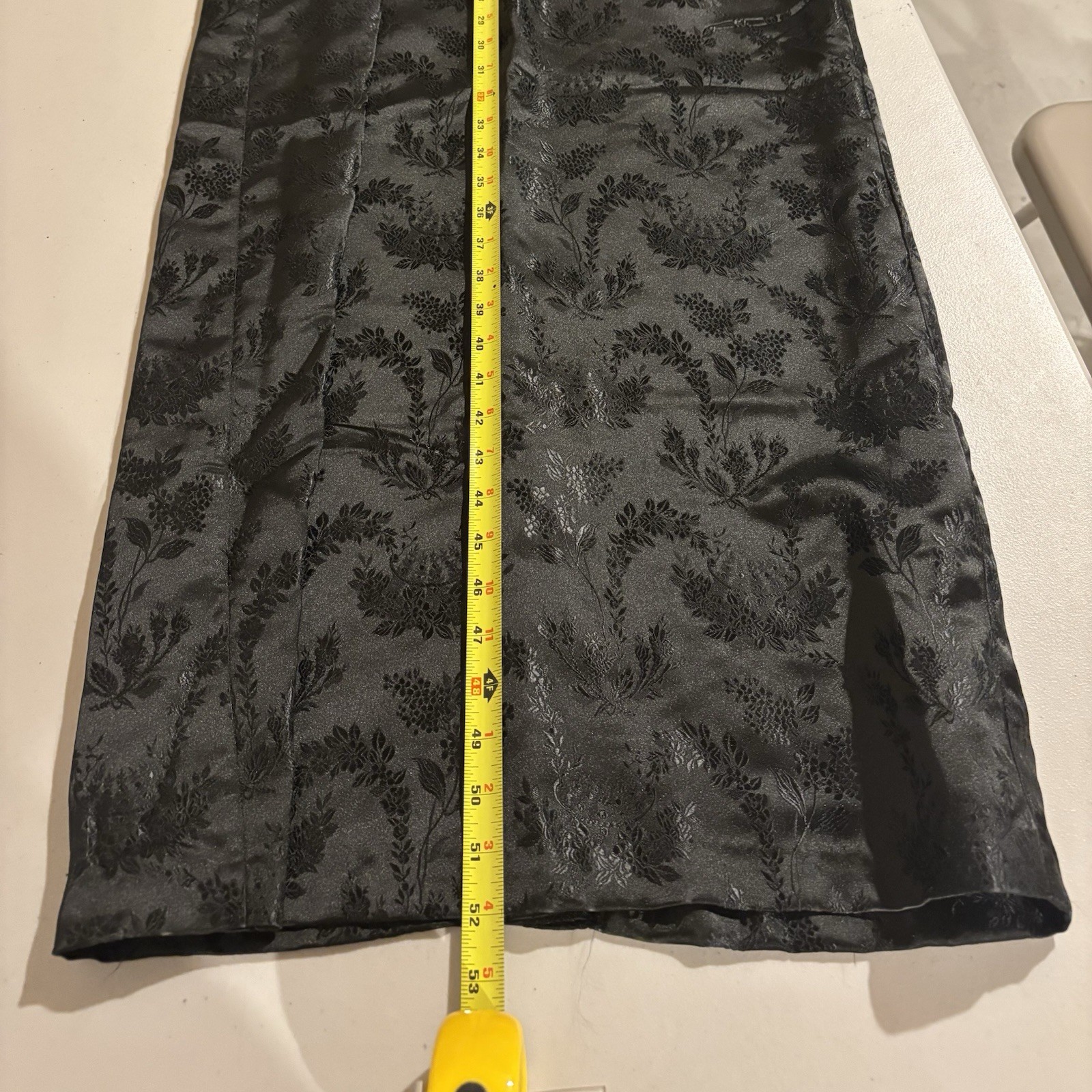 April Cornell Vintage black Asian Inspired Dress Rayon Small D-16