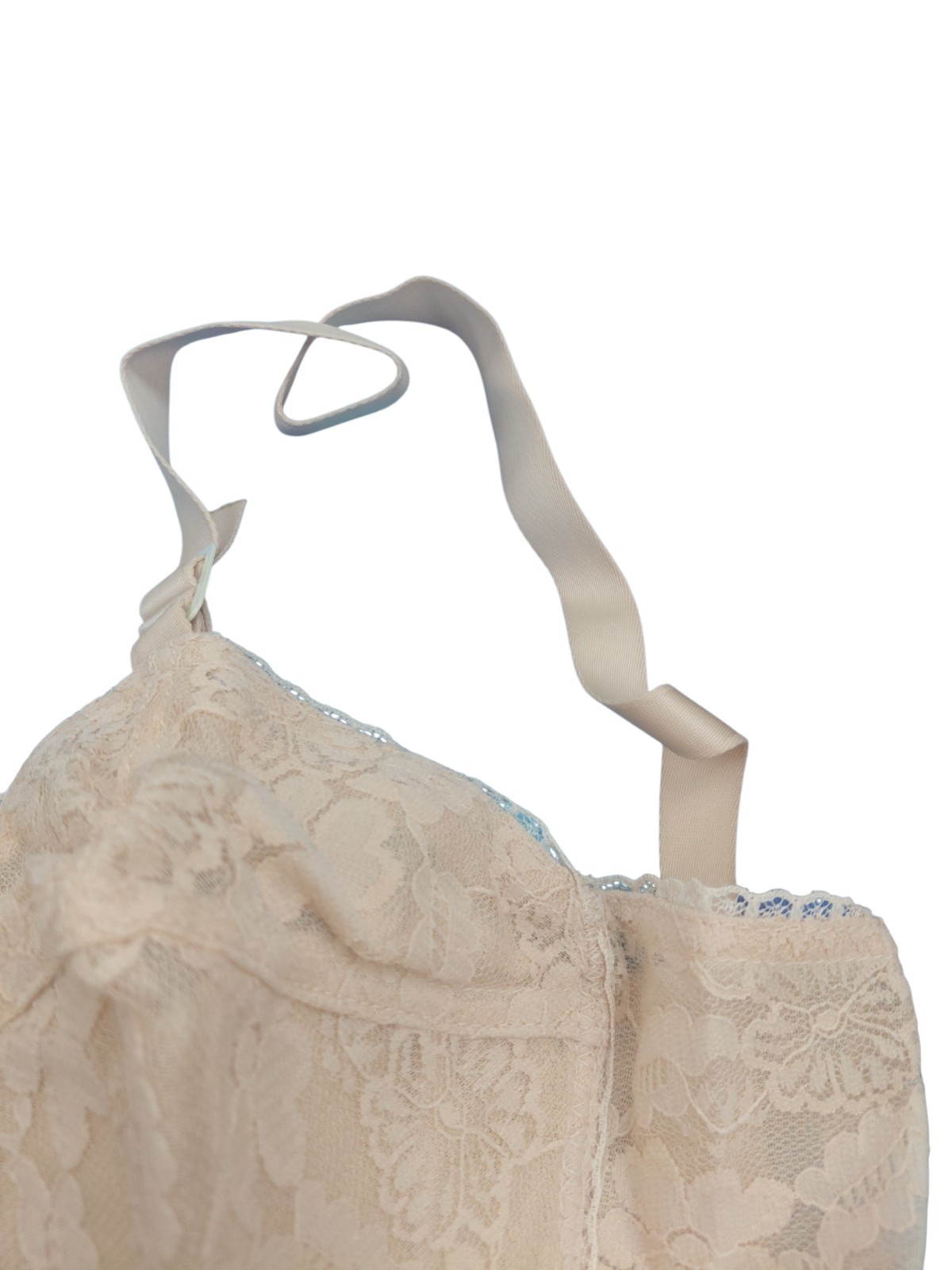 Vintage Lady Cameo Lingerie Bra Size 30DD