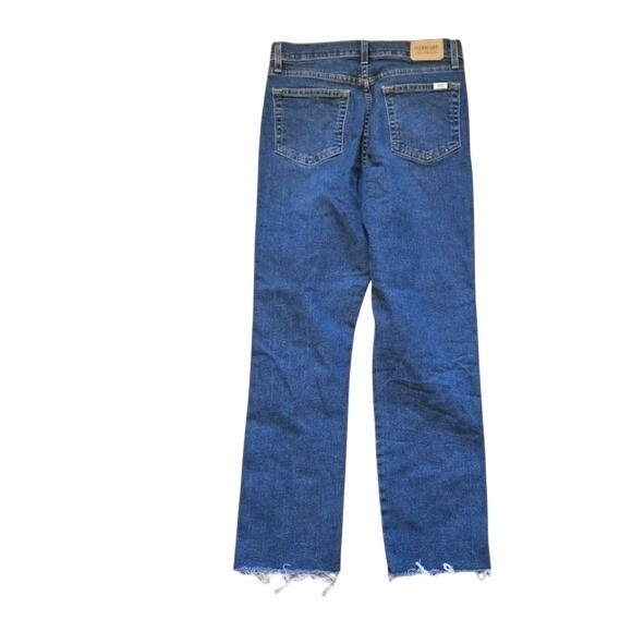 Signature b Levi Strauss Heritage High Rise Straight Crop Jeans Size 6