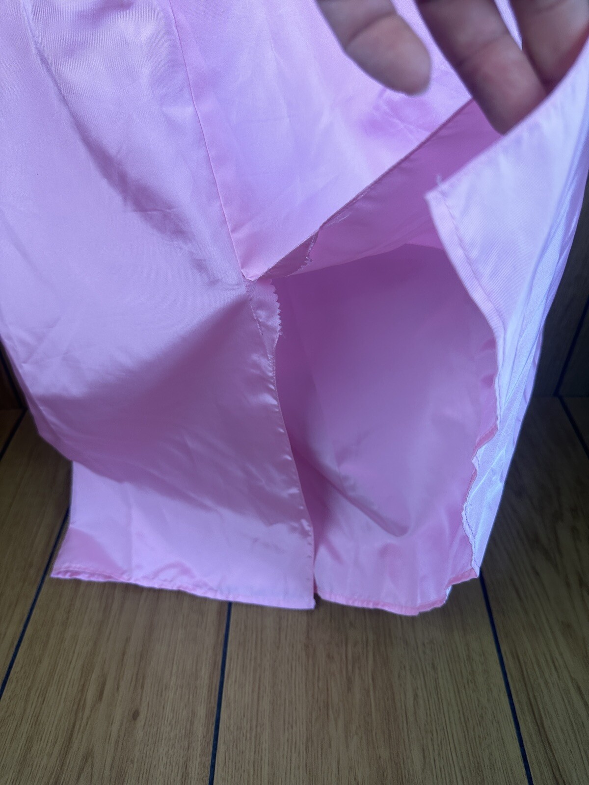 Vintage 1980s Pink Princess Cut Peplum Dress With Bow Accent As Pictured