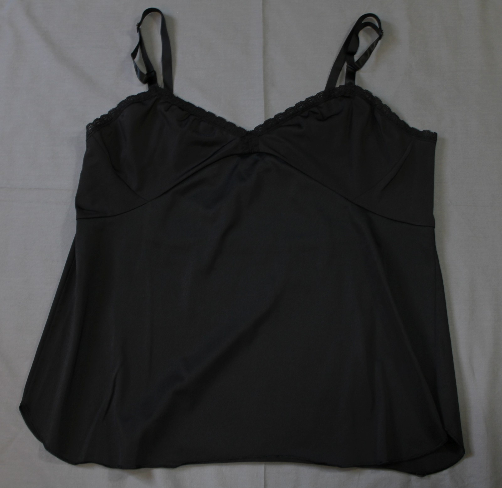 VTG Lot Of 5 Size Large Lingerie 2 Camisoles 3 Half Slips Asstd Lengths & Brands