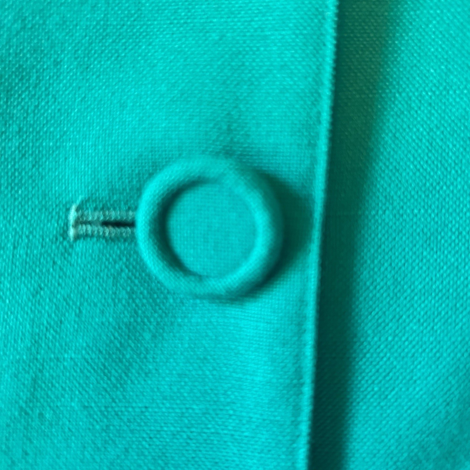 Vintage 90s Kasper For ASL Teal Green Structured Lined Dress 10 Secretary Career