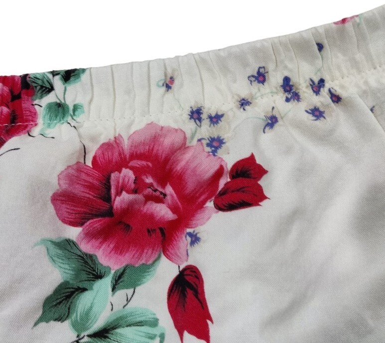 Vintage 1980’s EZ Street California Retro Blouse Shorts Headband 3 Piece Sz M