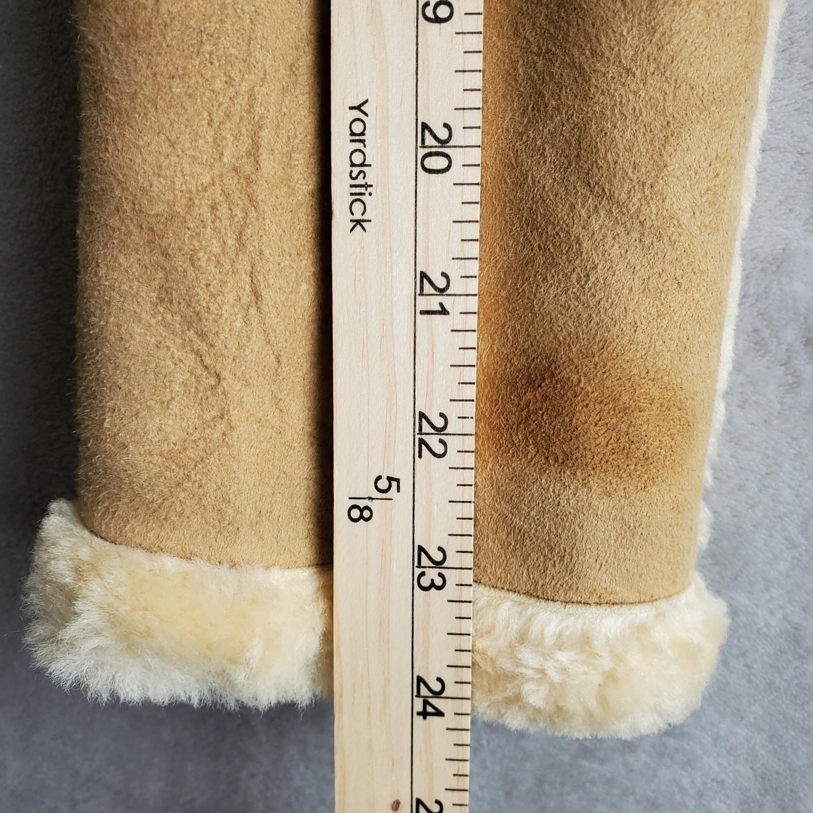 Vintage Knight Tailors Shearling Sheepskin Coat Genuine 70s Rancher Womens 10