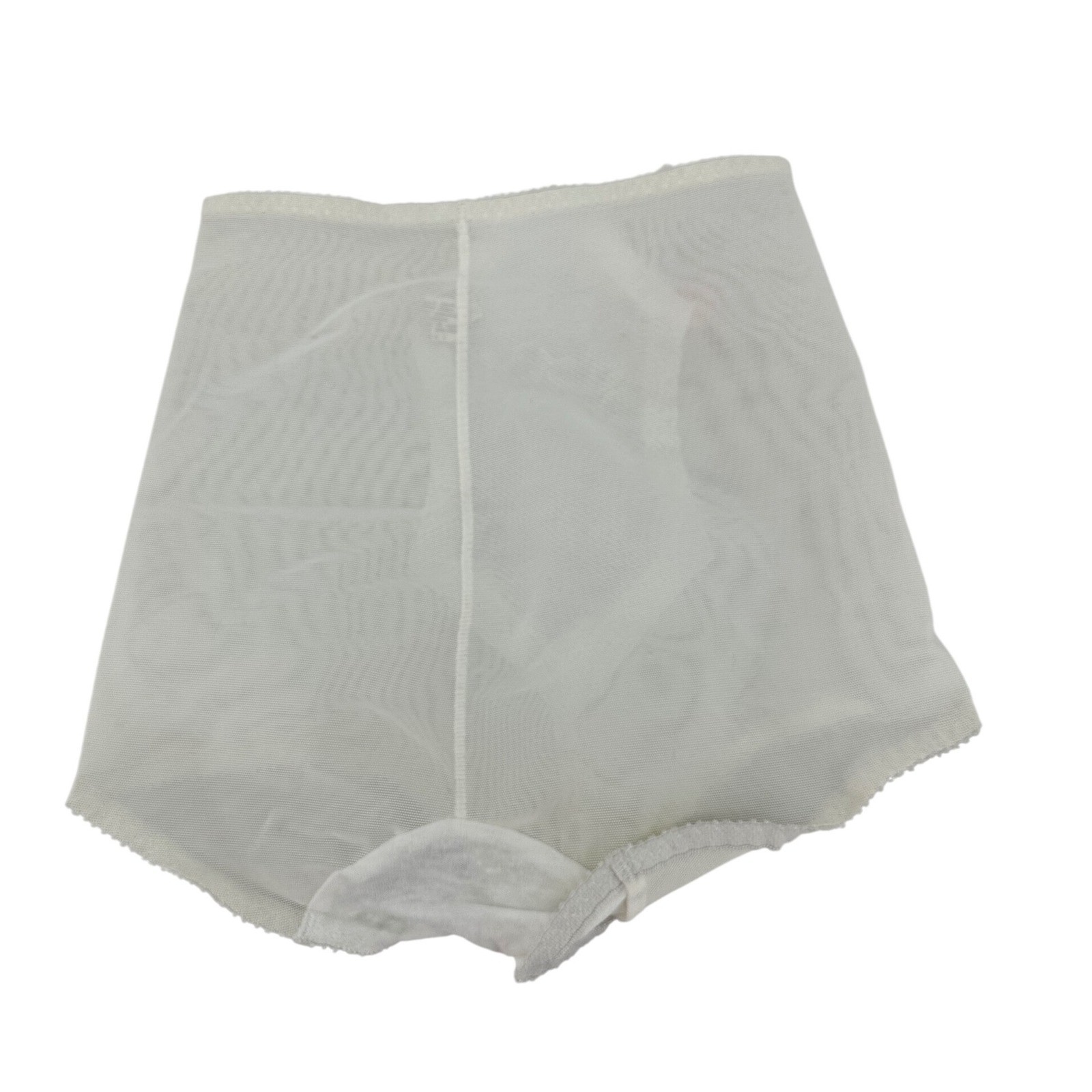 Vintage Bestform White Lace Girdle Shapewear Panty High Waist USA M deadstock