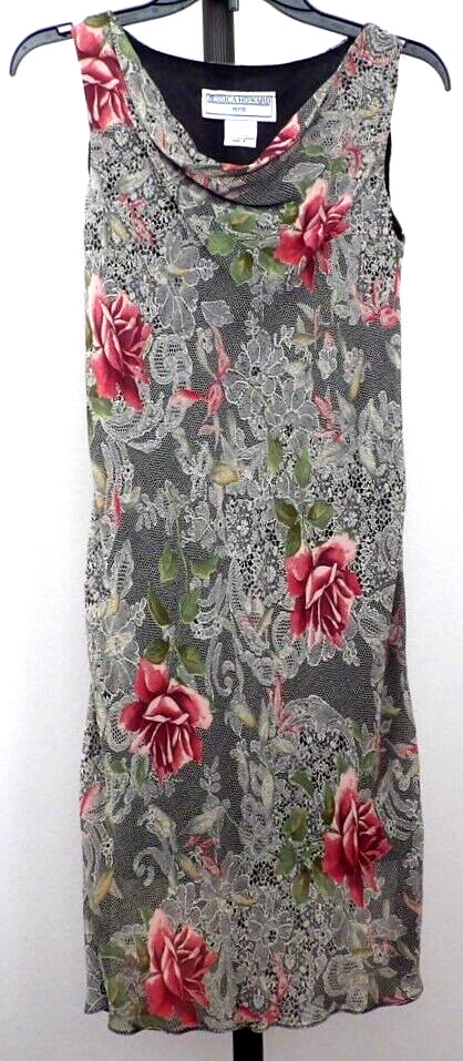 Jessica Howard Sleeveless Dress Fully Lined 100% Rayon Well Tailored – Petite 4