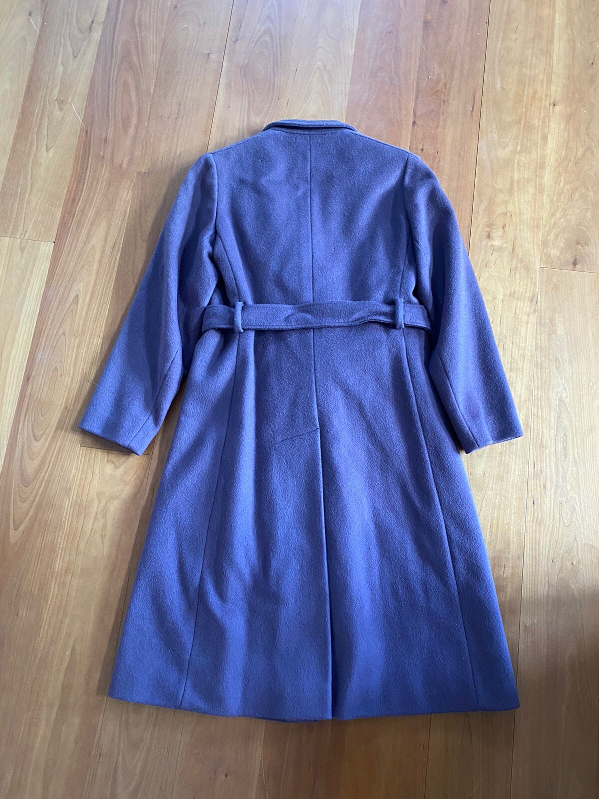 Vintage Womens Coat Lorendale By Bromleigh Wool (Z) Purple Violet XS / Small