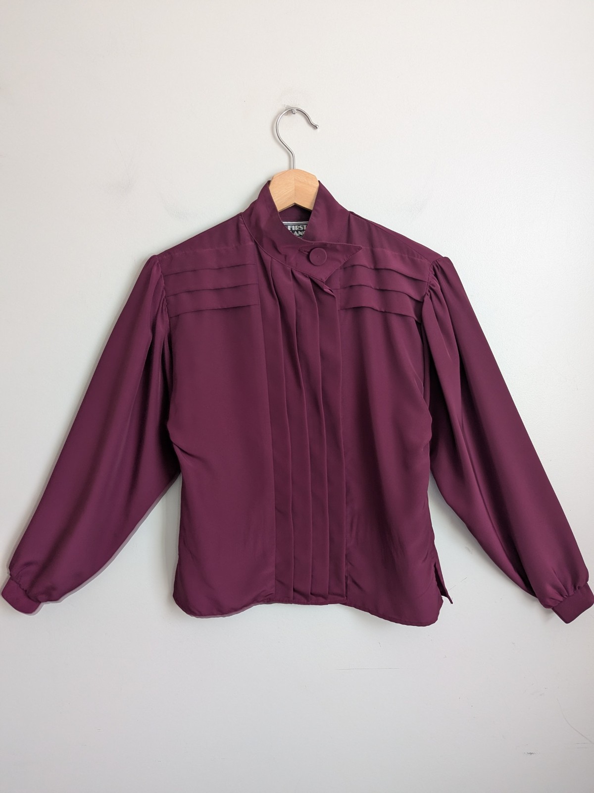 Vintage 80s Does 40s Glam Blouse Lot 2 Silky Retro New Wave Secretary Coquette