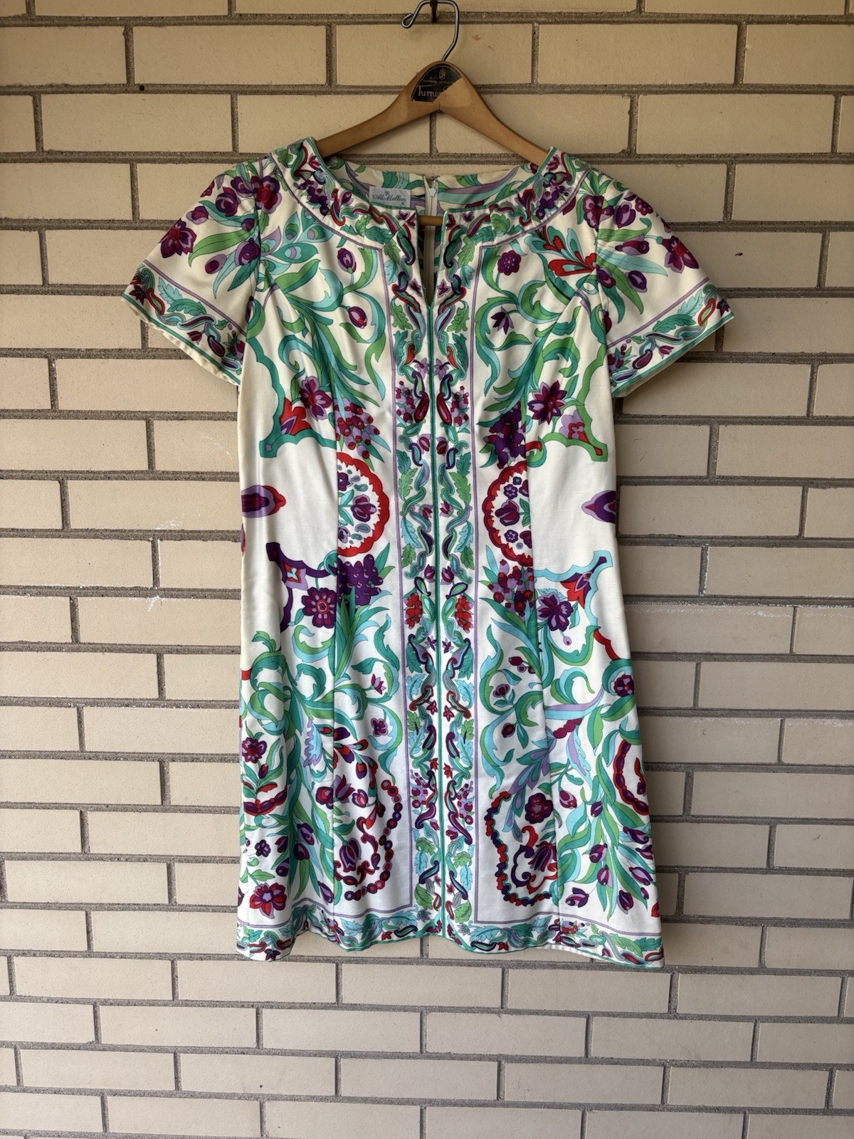 Vintage 60s Floral McMullen Short Dress