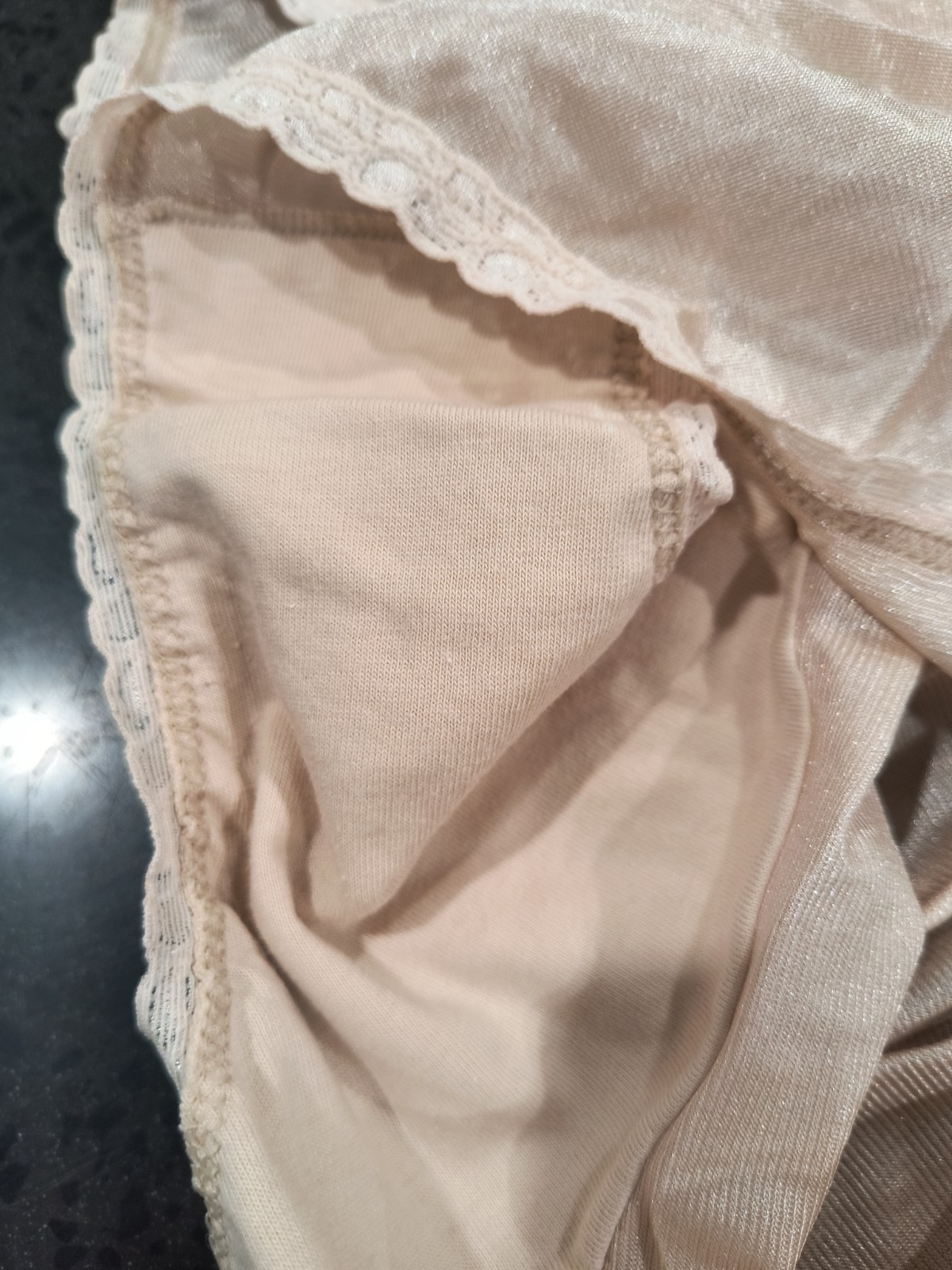 2 Pair Vintage Cotillion 100% Nylon Granny Panties Size 12 NWT