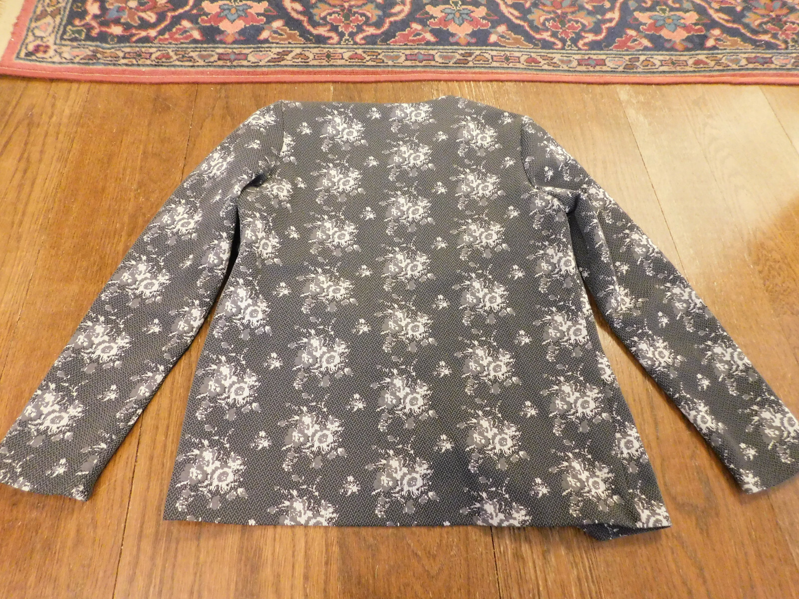MOD Knit Jacket & Dress IT’S BETTER Textured Floral 1960s Chic 2 pc outfit EUC