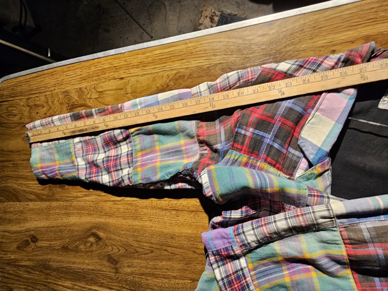 Vintage 80s Tangibles Patchwork Plaid Blazer Boho Preppy Sz M Jacket