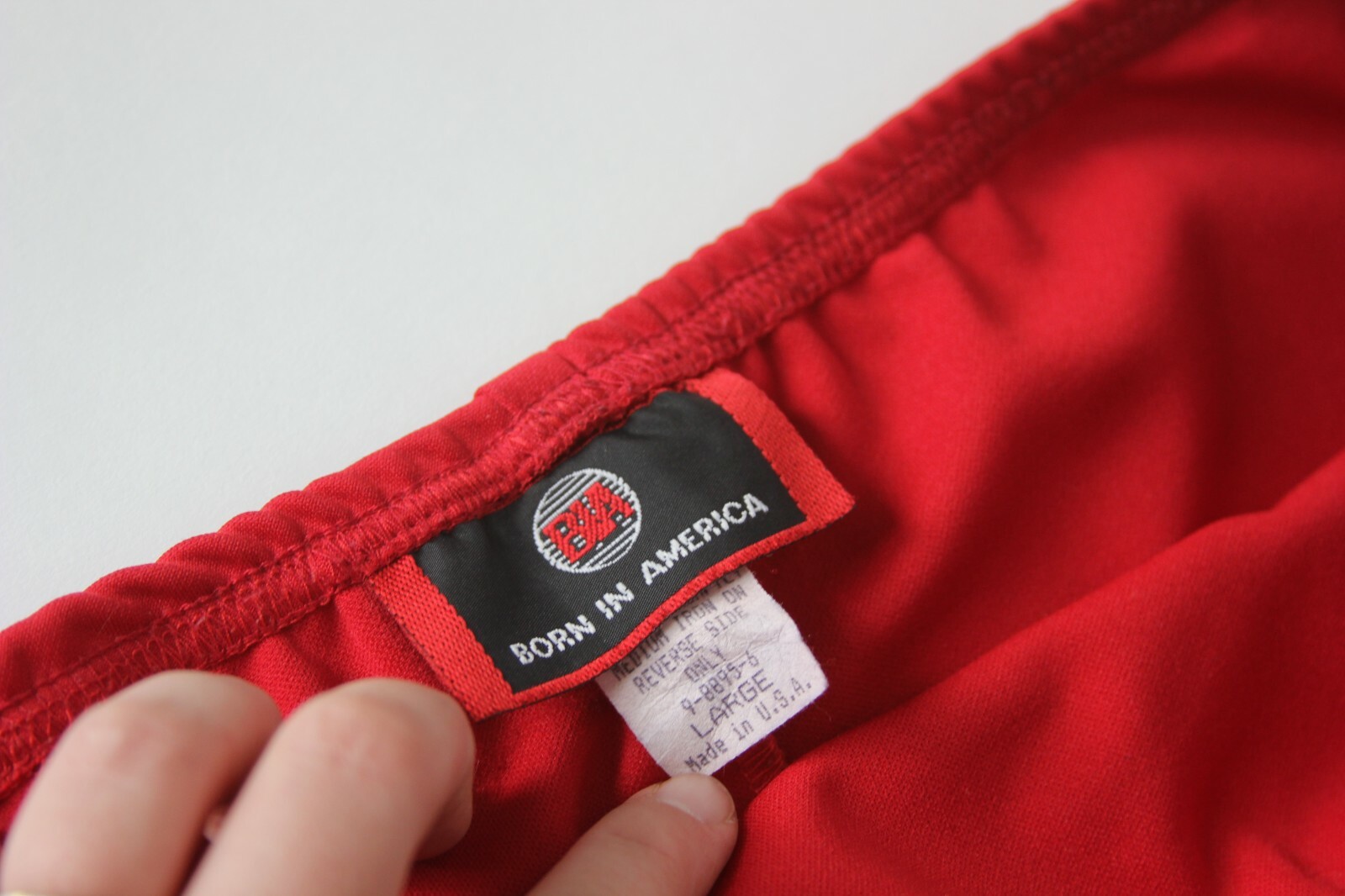 Vintage 90s BIA (Born In America) Red & black Skirt & tank top outfit Size large