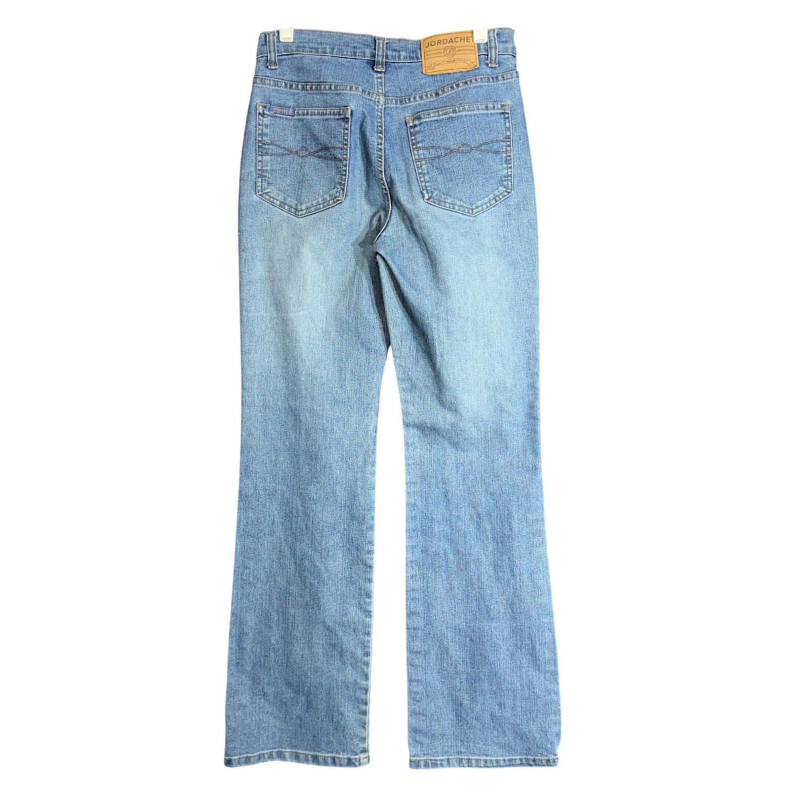 Jordache Womens Size 9/10 Stretch Bootcut Jeans Blue Denim Y2K Classic Casual