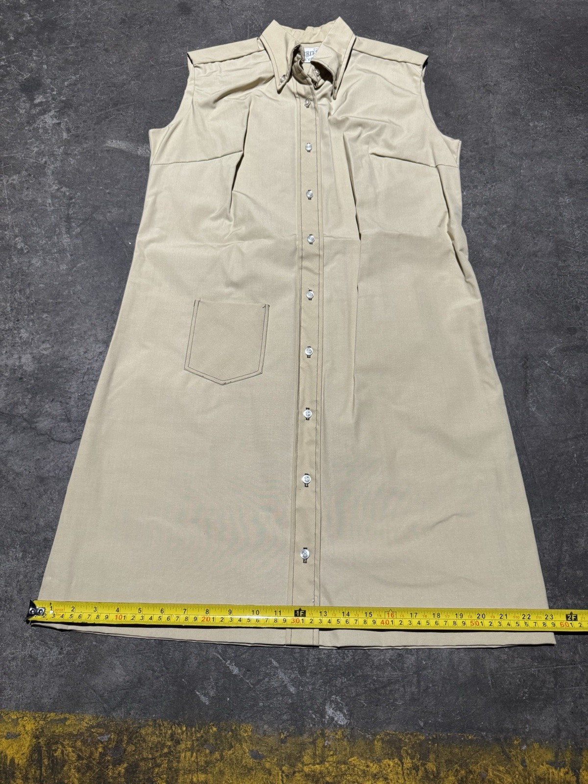 Cos Cob Vintage 1960s Collared Shirt Dress 13/14