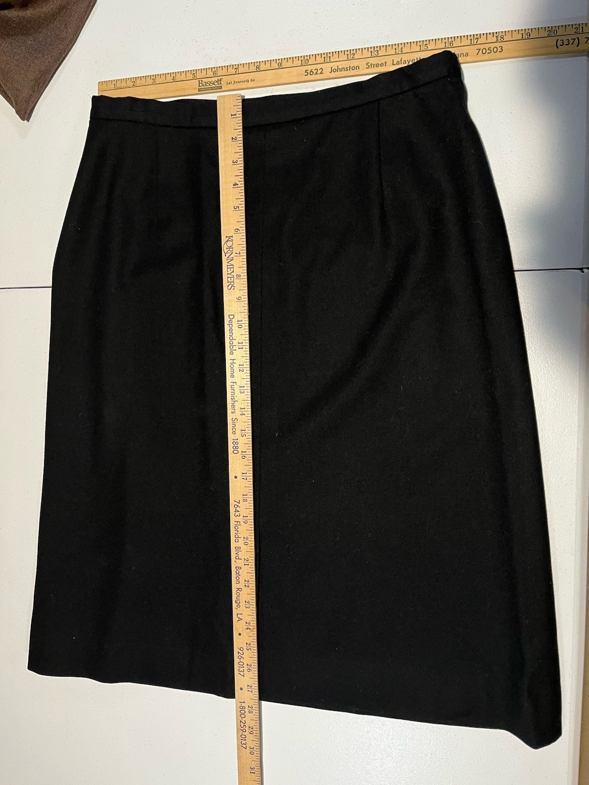 lot of 4 vtg Pendleton Wool Skirts Women 16 18 18W Plus Black Brown Red USA MADE