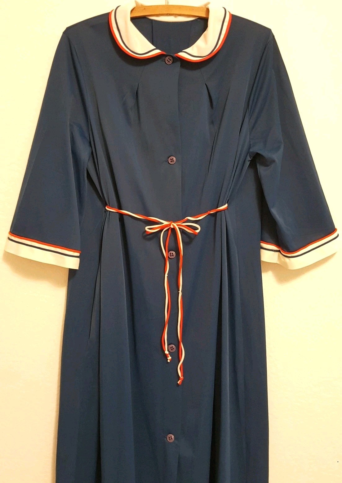 Unique Women’s Vintage Nautical Nightgown / Lingerie / Robe, Size M