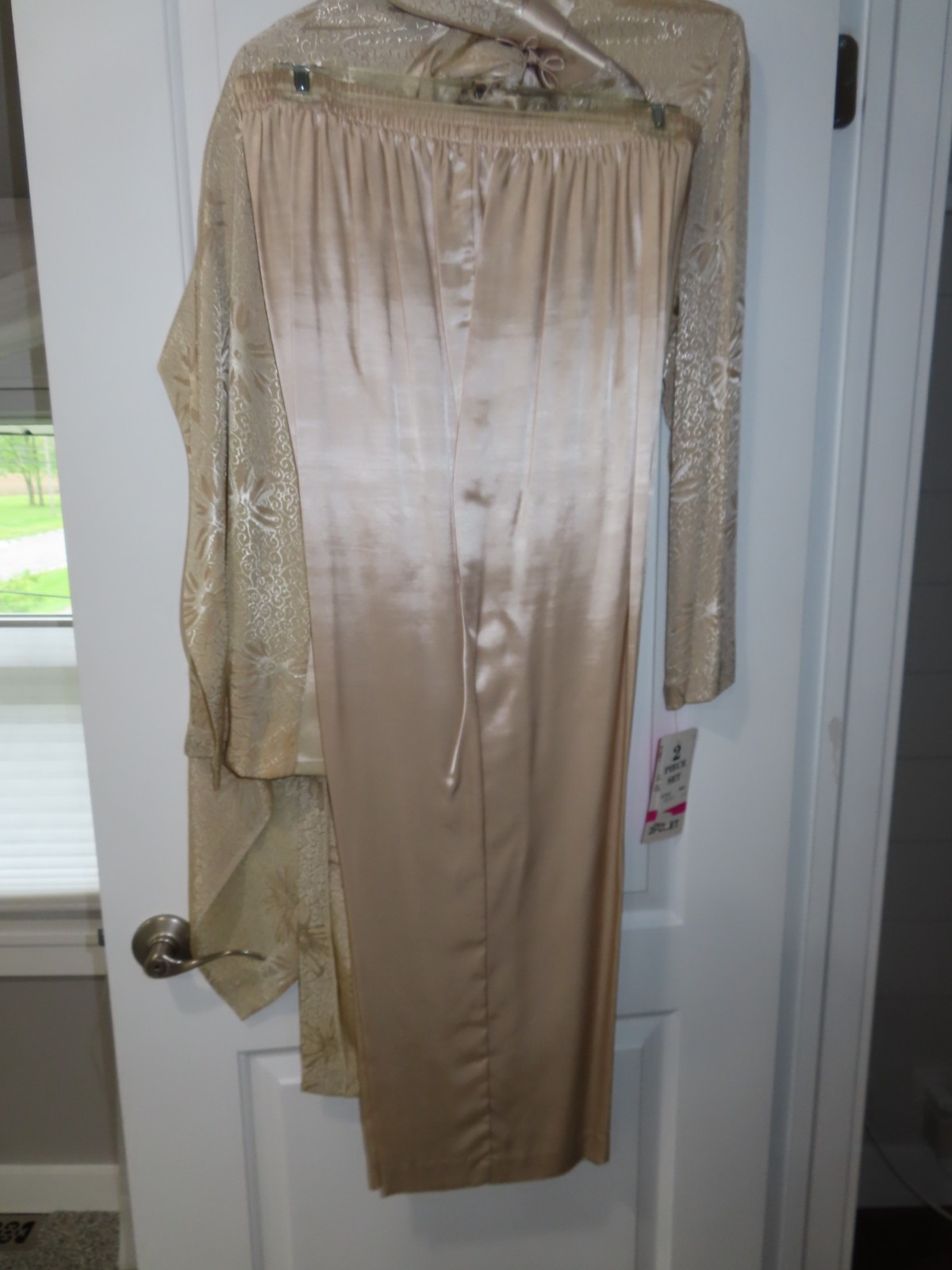 NOS VTG R&M Richards Karen Kwong Asian Jacket & Pant Set Silky Womens Size 20W
