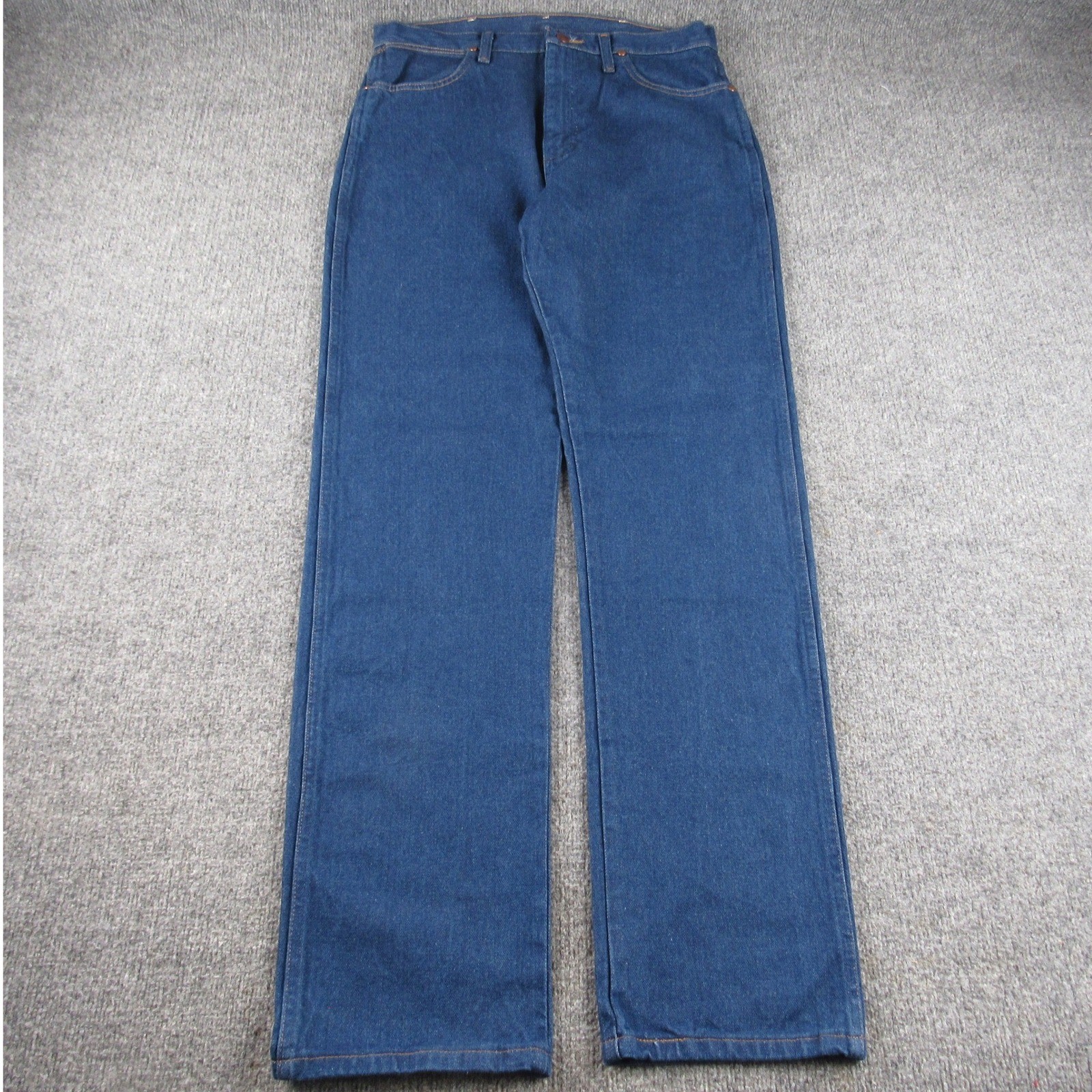 Vintage Wrangler Jean Women 11 34×34 Blue 14MWZG Cowboy Cut High Rise Denim Tall