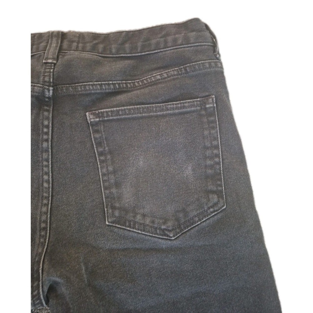 Everlane The Curvy High-Rise Skinny Jeans Womens 34×34 Black Denim