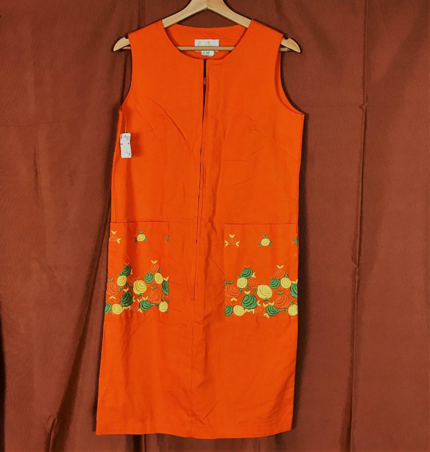 NOS 1960s Smart Time Shift Day Dress Company Bust 36 NWT ILGWU