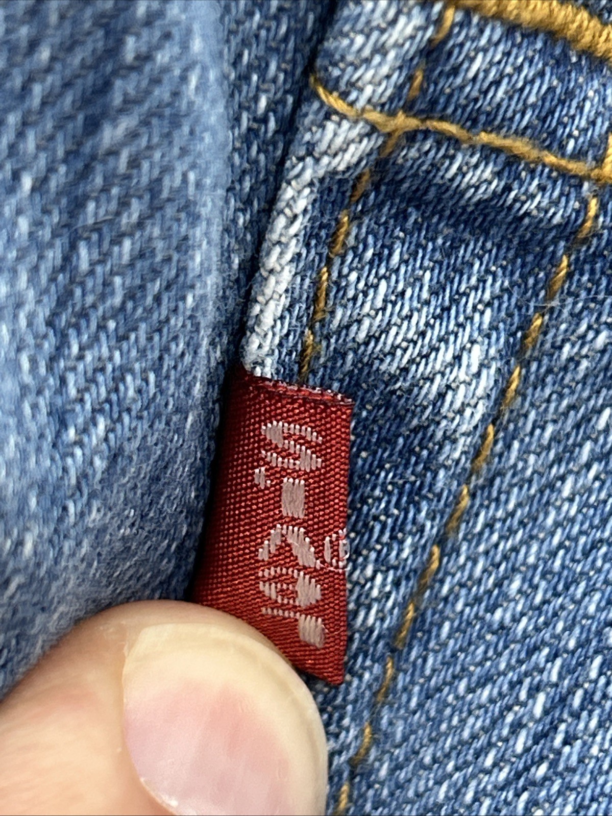 Vintage Levis Red Tab Boot Cut Jeans Women Size 27 XM Made in Macau