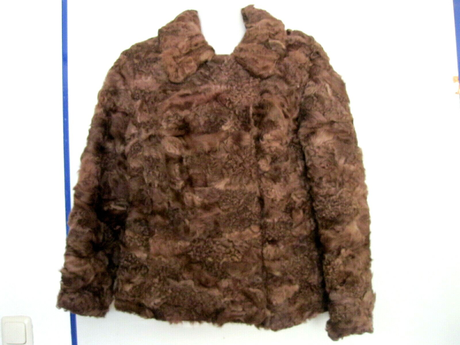 Vintage Short Fur Jacket Persian Jacket Medium Brown Size Approx 40-42 M – L