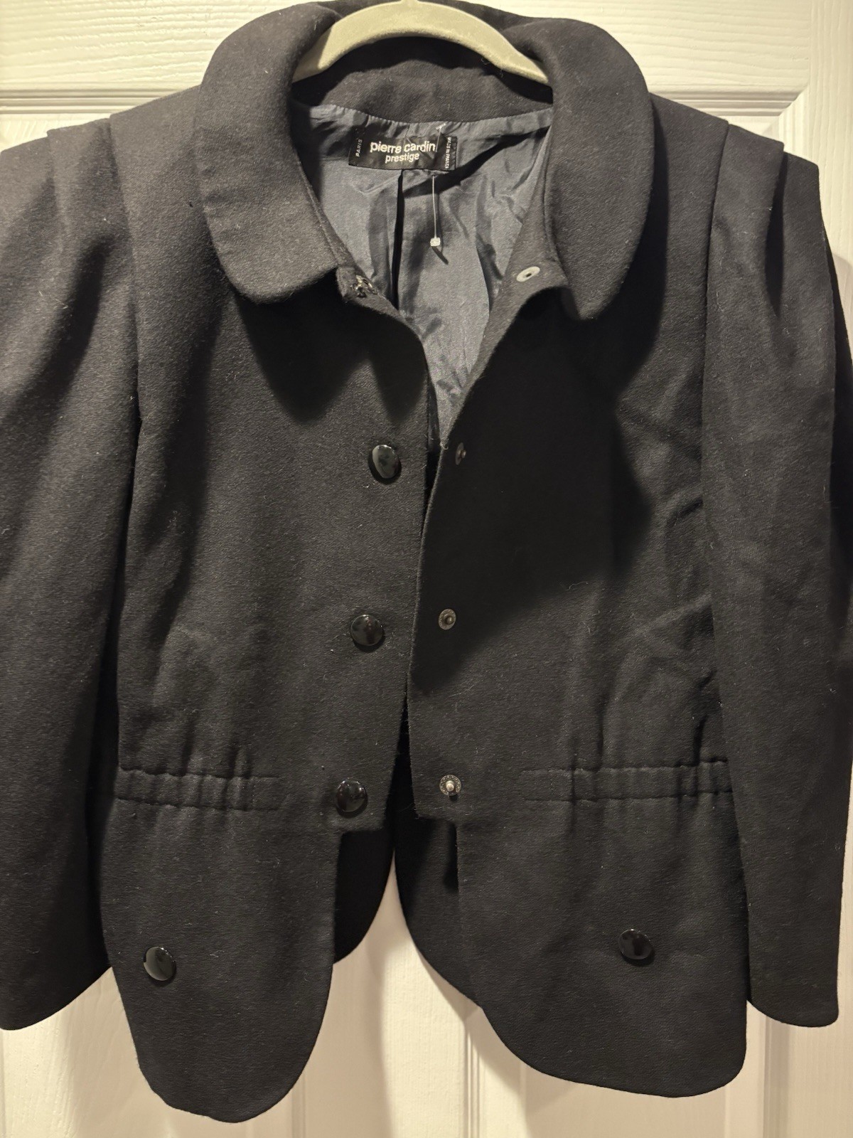 Amazing Find! Vintage Pierre Cardin Heritage Space Age Scalloped Edge Jacket S